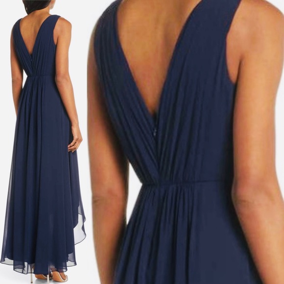 Eliza J
Embellished
High/Low Chiffon
Dress Gown Navy Blue size 4 6 8 10 or 16 - Picture 5 of 15